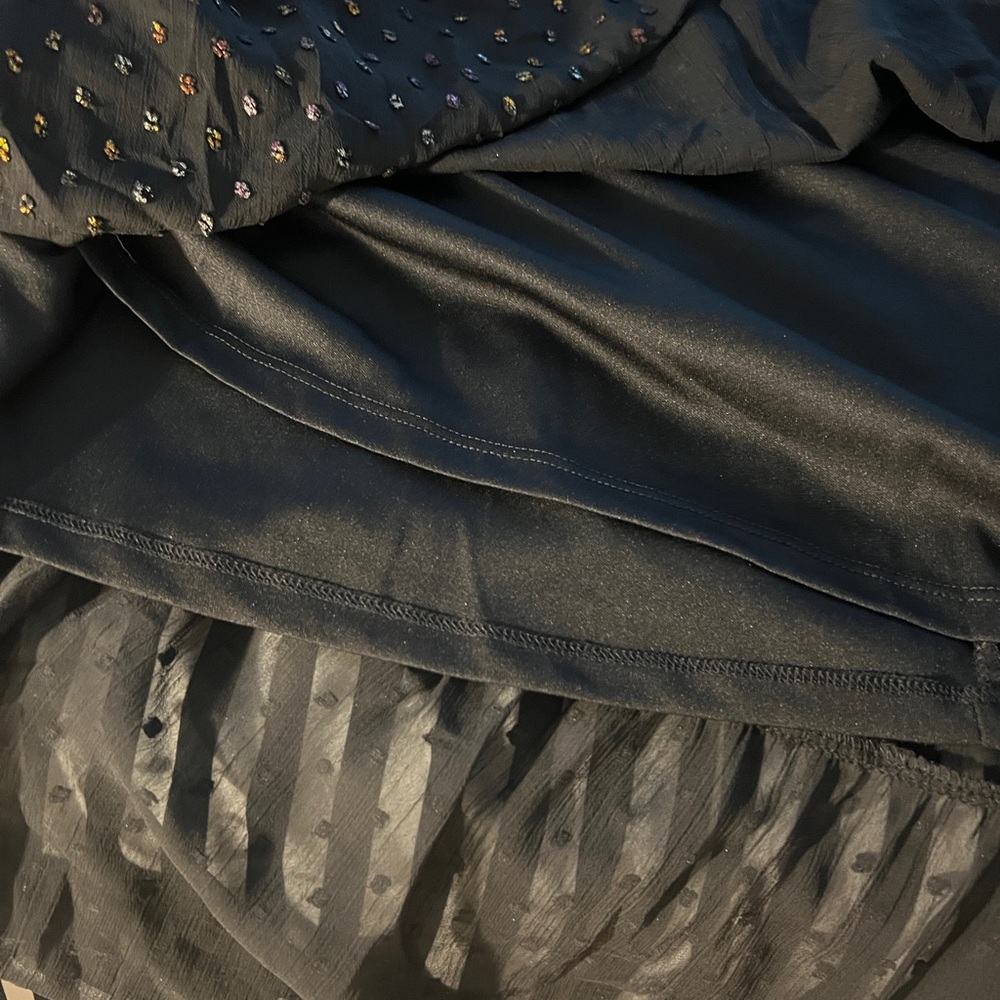 Torrid Y-Neck Black Maxi Dress - Picture 6 of 7